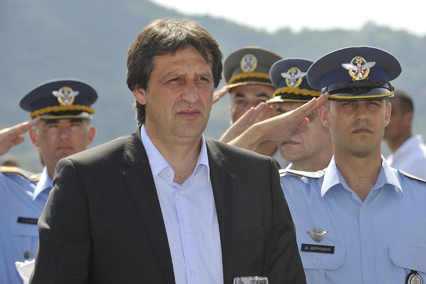 Ministar odbrane Bratislav Gašić  na aeromitingu u Vršcu
