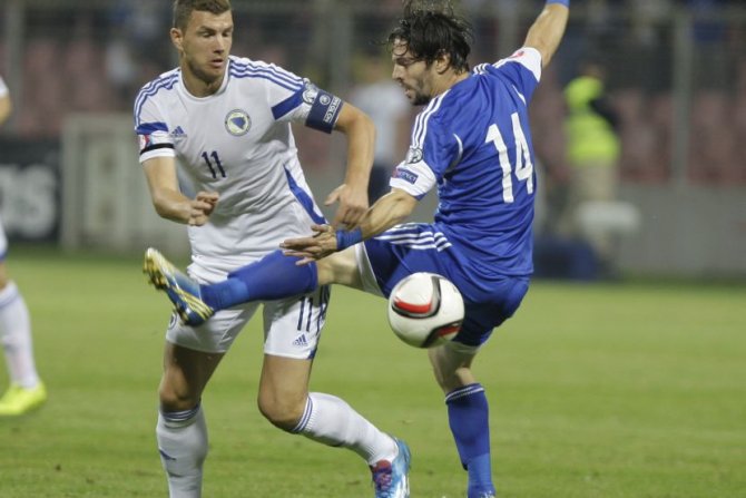 Fudbalska reprezentacija Bosne i Hercegovine BiH, Kipra , Edin Džeko Fudbalska reprezentacija Bosne i Hercegovine BiH, Kipra , Edin Džeko
