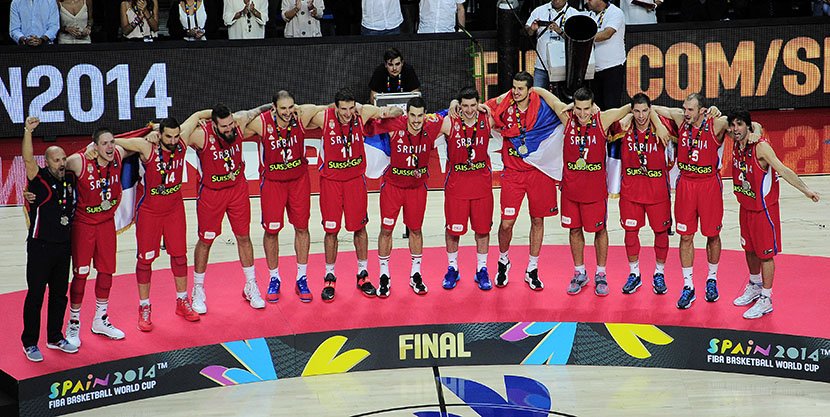 Mundobasket 2014, Košarkaška reprezentacija Srbije, ekipa, osvajači srebrne medalje