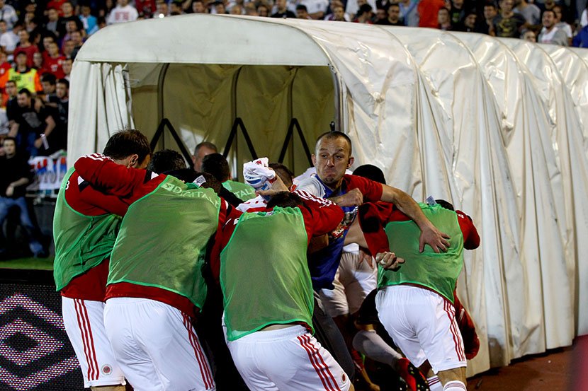 Fudbalska reprezentacija Srbija - Albanija