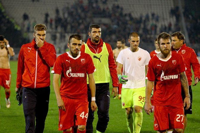 FK Partizan - FK Crvena Zvezda, igrači Crvene Zvezde, Tuga Igrača FK Crvene zvezd