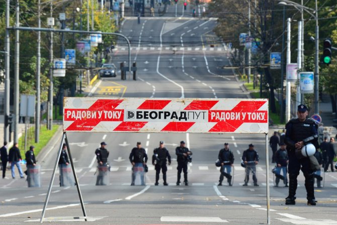 Ulica Kneza Miloša zatvorena za saobraćaj