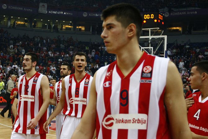 KK Crvena zvezda - KK Olimpijakos, igrači, KK Crvene zvezde