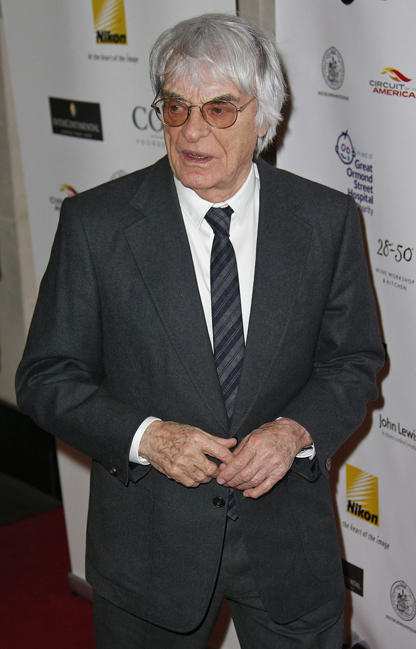 Photo: Telegraf.rs Bernie Ecclestone Interpellé au Portugal Après la Découverte d'un Fusil