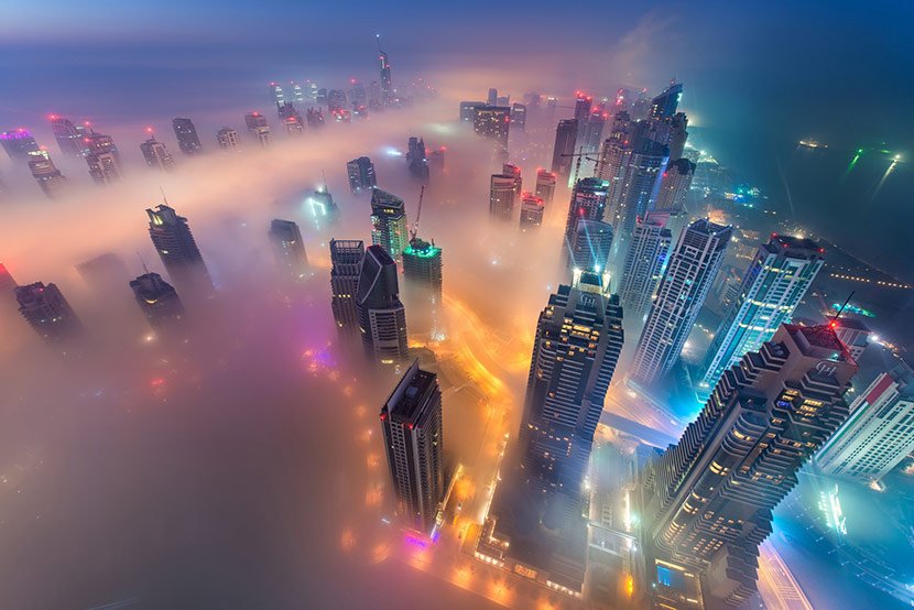 Magla u Dubaiju