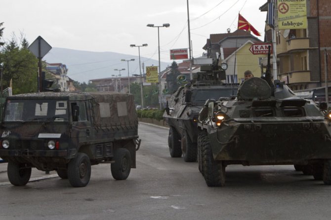 Oružani sukob policije i velike i naoružane grupe u Kumanovu