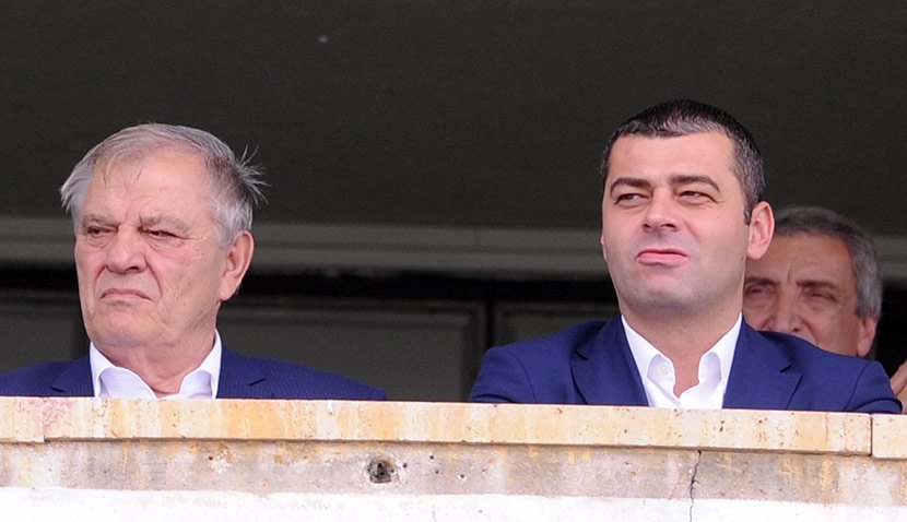 FK Partizan, proslava titule, Tomislav Karadžić i Zoran Laković