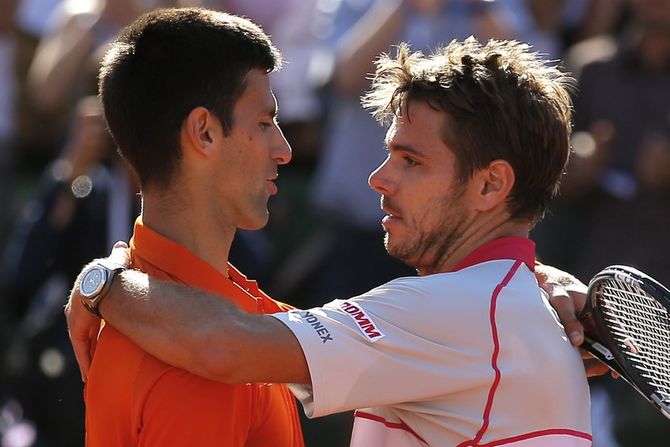 Novak Đoković, Sten Vavrinka Novak Đoković, Sten Vavrinka