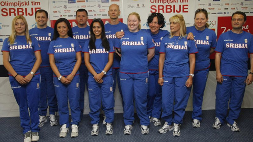 Olimpijski tim, streljaštvo, reprezentacija Srbija