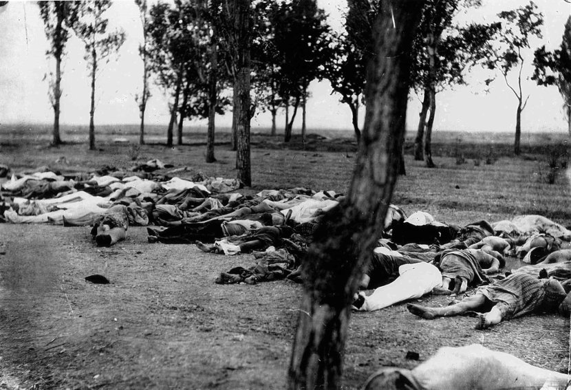Lesevi Jermena ubijenih tokom serije zlocina pocinjenih od strane Turaka tokom Prvog svetskog rata
