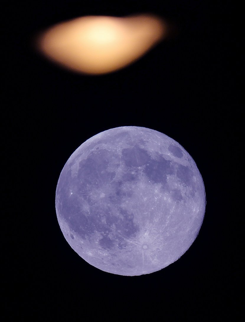 Fenomen plavog meseca na nebu iznad Srbije