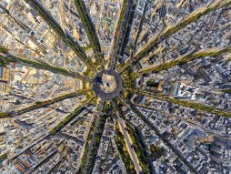 Pariz, panorama, Trijumfalna kapija
