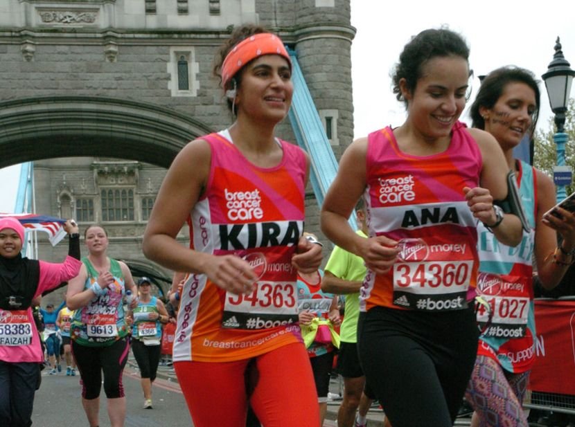Menstruacija, Londonski maraton
