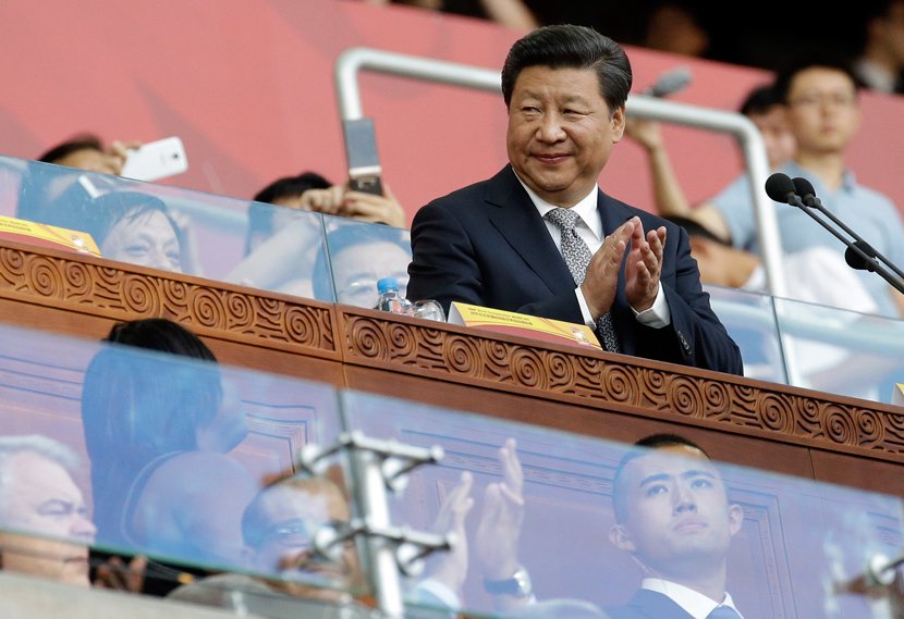 Kineski predsednik Sji Đinping na otvaranju Svetskog prvenstva u atletici 2015.