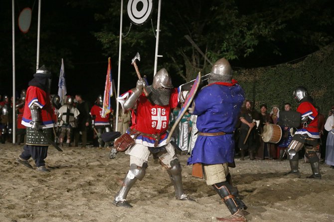 Viteški festival u manastiru Manasija