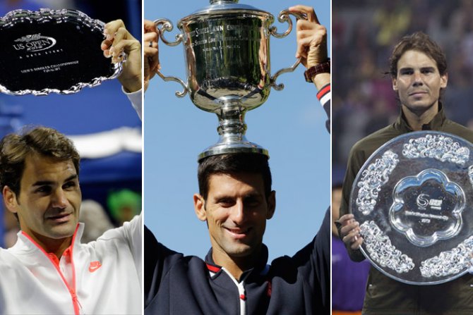 Rodžer Federer, Novak Đoković, Rafael Nadal