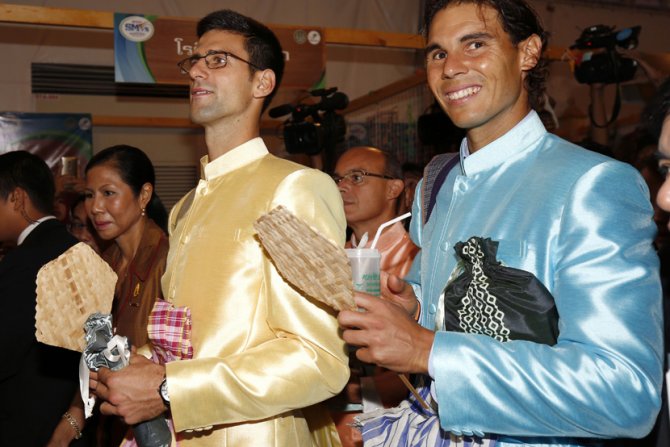 Novak Đoković i Rafael Nadal