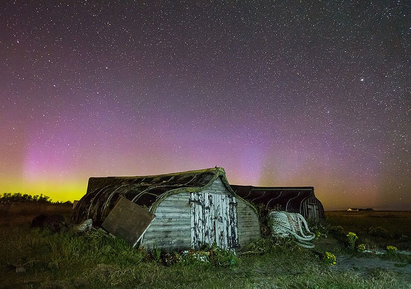 Severna polarna svetlost, aurora borealis Severna polarna svetlost, aurora borealis