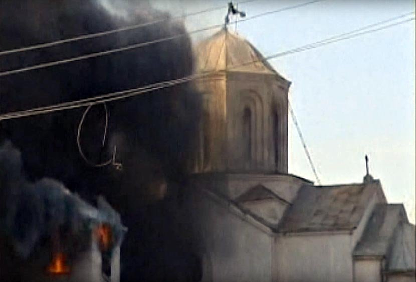 Pogrom na Kosovu, Kosovo, Crkva