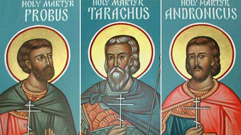 Sveti mučenici Tarah, Prov i Andronik Sveti mučenici Tarah, Prov i Andronik