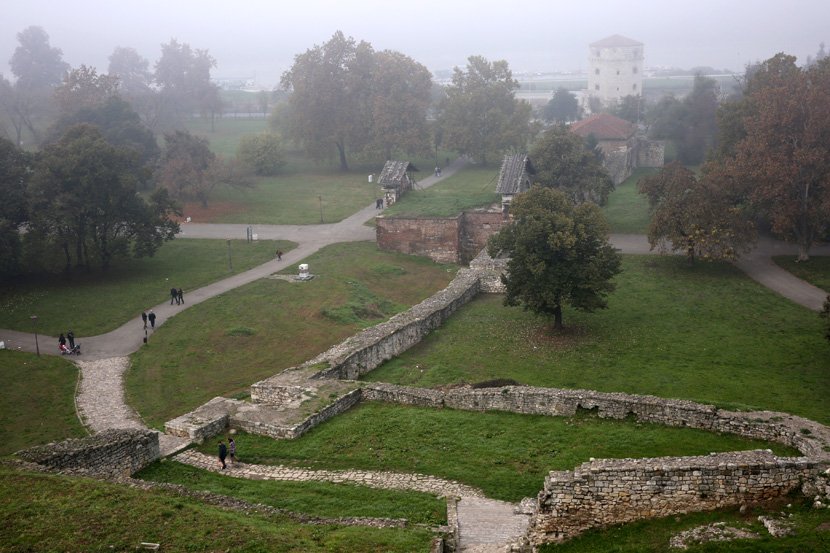 Kalemegdan, Beograd, panorama