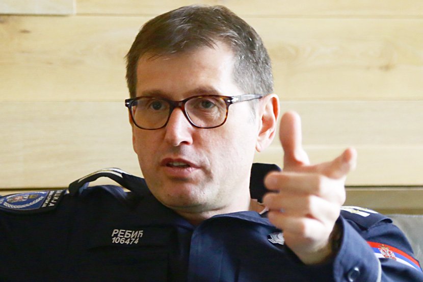 Saobracajna policija, Nacelnik saobracajne policije Vladimir Rebic 
