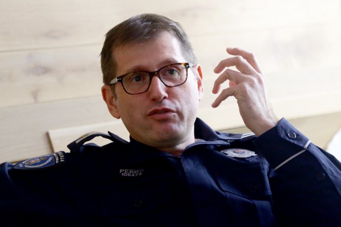 Saobracajna policija, Nacelnik saobracajne policije Vladimir Rebic 