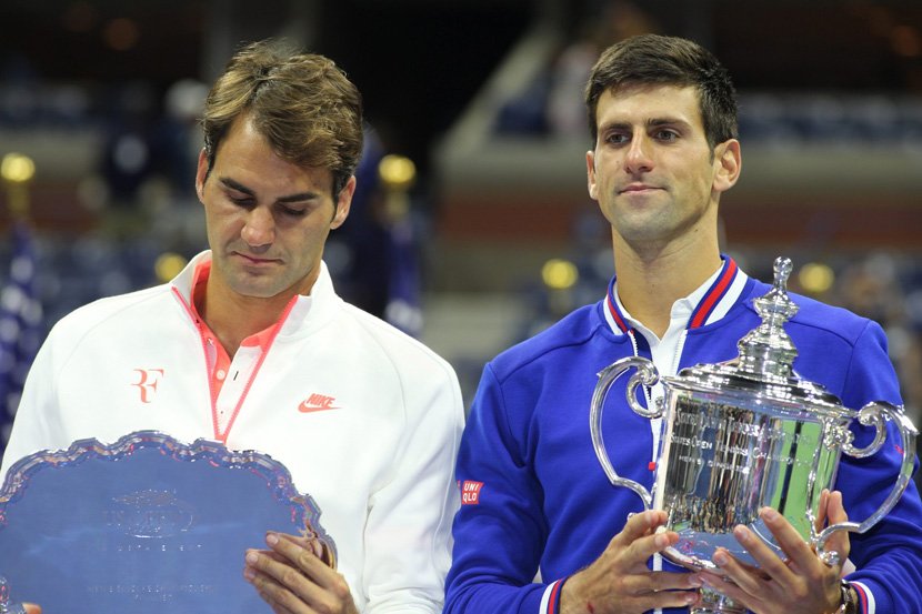 US Open Tennis Roger Rodžer Federer, Novak Đoković