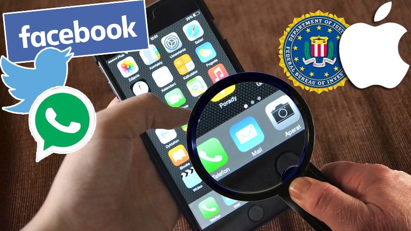 Apple FBI, špijuniranje, Facebook, Twitter, Whatsapp