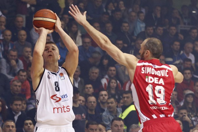 KK Partizan - KK Crvena zvezda, Edo Murić