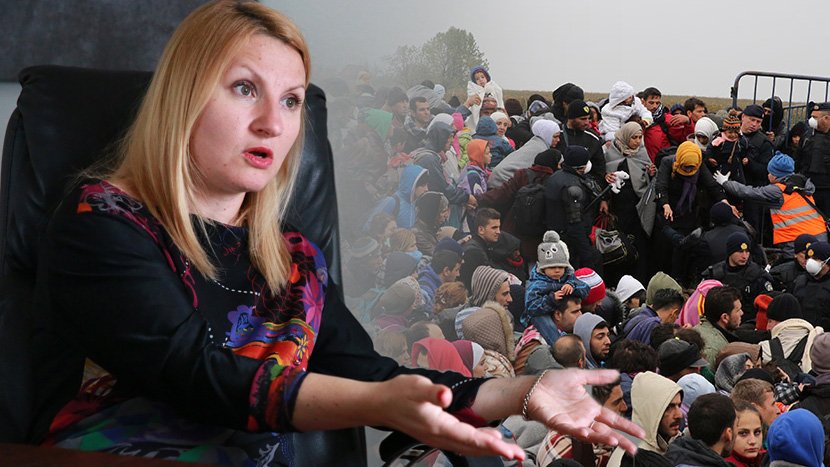 Ana Koeshall, migranti