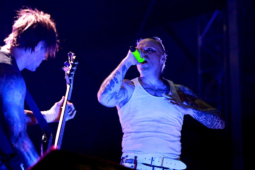 Keith Flint, Kit Flint, The Prodigy nastupa na Egzit festivalu Keith Flint, Kit Flint, The Prodigy nastupa na Egzit festivalu