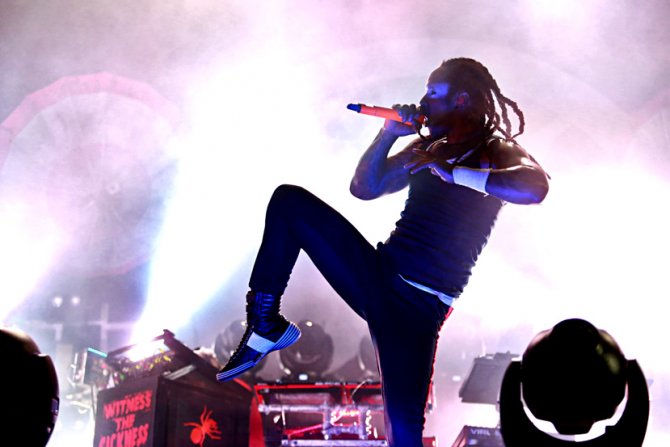 The Prodigy nastupa na Egzit festivalu