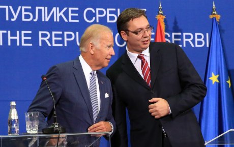 Džosef Bajden i Alekksandar Vučić