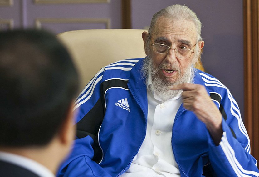 Li Kećang, Fidel Kastro