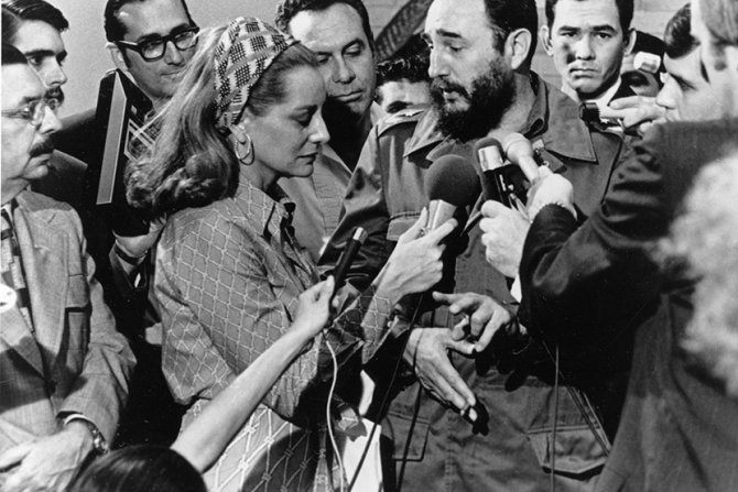 Fidel Kastro i Barbara Volters Fidel Kastro i Barbara Volters