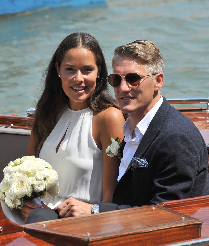 Ana Ivanović i Bastijan Švajnštajger venčanje 2016. Ana Ivanović i Bastijan Švajnštajger venčanje 2016.