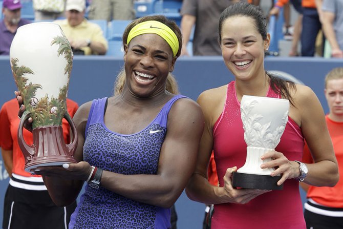 Serena Vilijams i Ana Ivanović 2014.