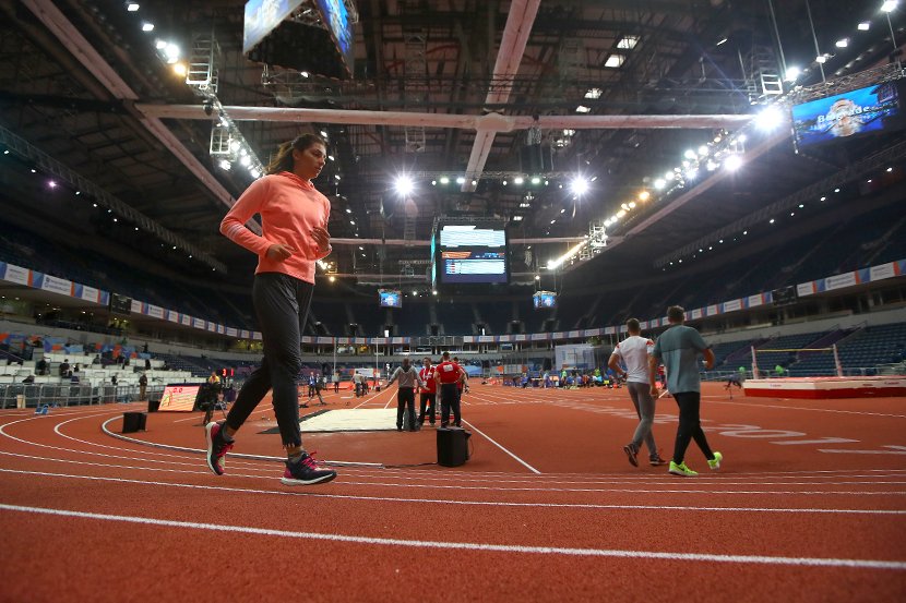 Kombank arena, atletika Kombank arena, atletika