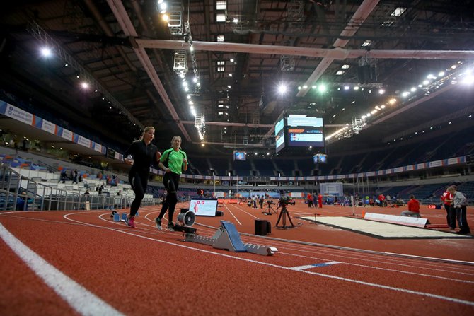 Kombank arena, atletika