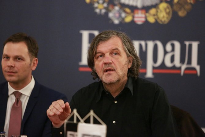 Monika Beluči, Siniša Mali, Emir Kusturica