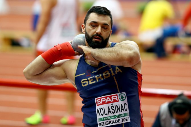 Dvoransko evropsko prvenstvo u atletici, Beograd 2017, Arena, Asmir Kolašinac