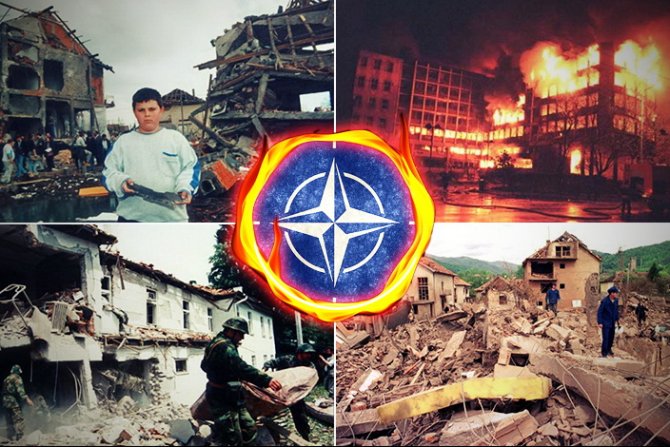 Bombardovanje Srbije 1999, NATO