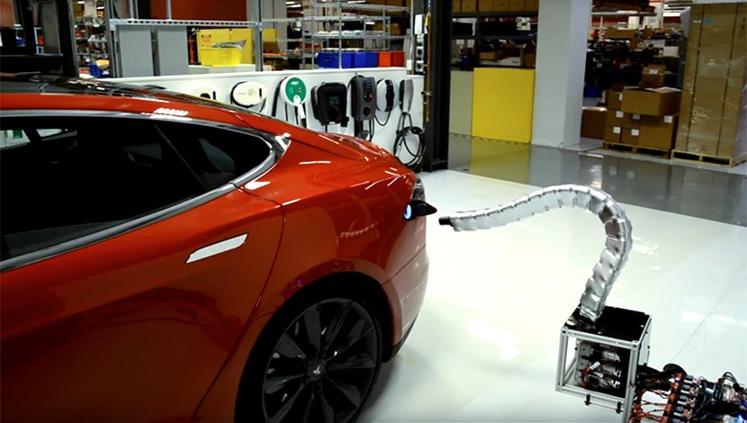 tesla električni automobil, Tesla punjač