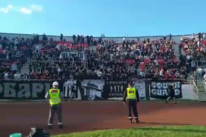 grobari, FK Partizan, Stadion Čair, FK Radnički Niš