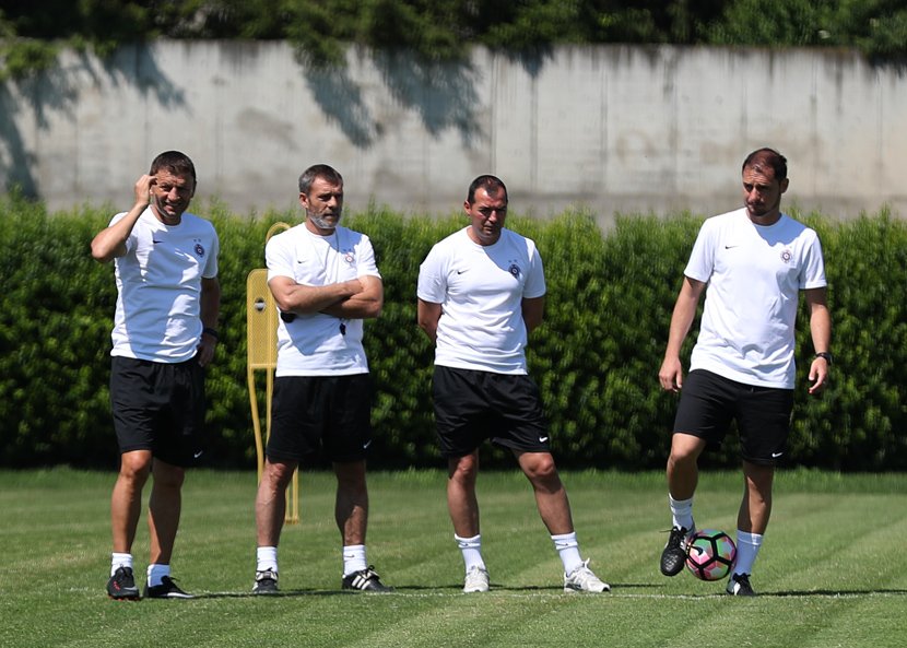 FK Partizan, pocetak priprema za sezonu 2017 - 2018, Miroslav Đukić, Goran Padurović, Milan Milijaš,  Andrija Delibašić 