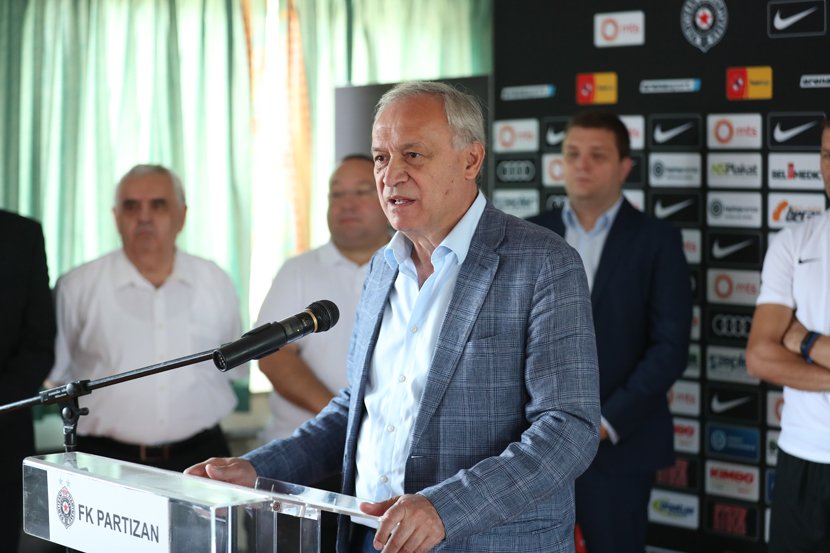 FK Partizan, početak priprema za sezonu 2017 - 2018, Milorad Vučelić