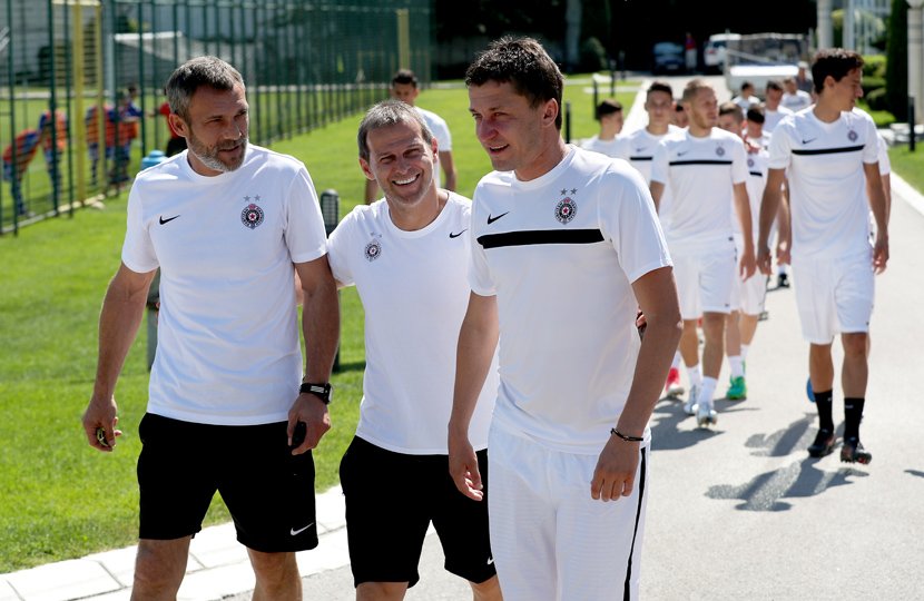 FK Partizan, pocetak priprema za sezonu 2017 - 2018, Saša Ilić, Ljubiša Ranković i Goran Pandurović