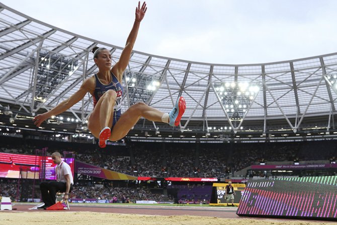 Ivana Španovic, Spanovic, Atletika, Svetsko prvenstvo u atletici, London 2017