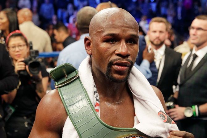 Mekgregor, Mejveder boks meč Mekgregor, Mejveder boks meč